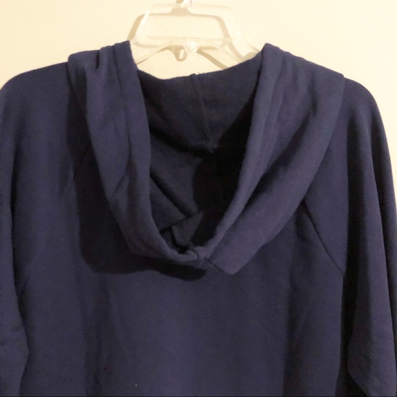 Motherhood Maternity Navy Hooded Sweatshirt - Picture 9 of 10